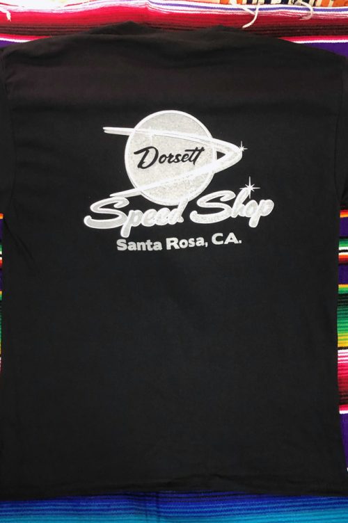 Dorsett Speed Shop T-shirt with retro logo
