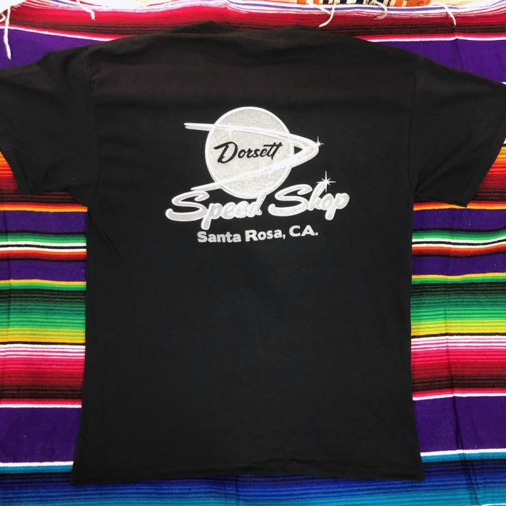 Dorsett Speed Shop T-shirt with retro logo